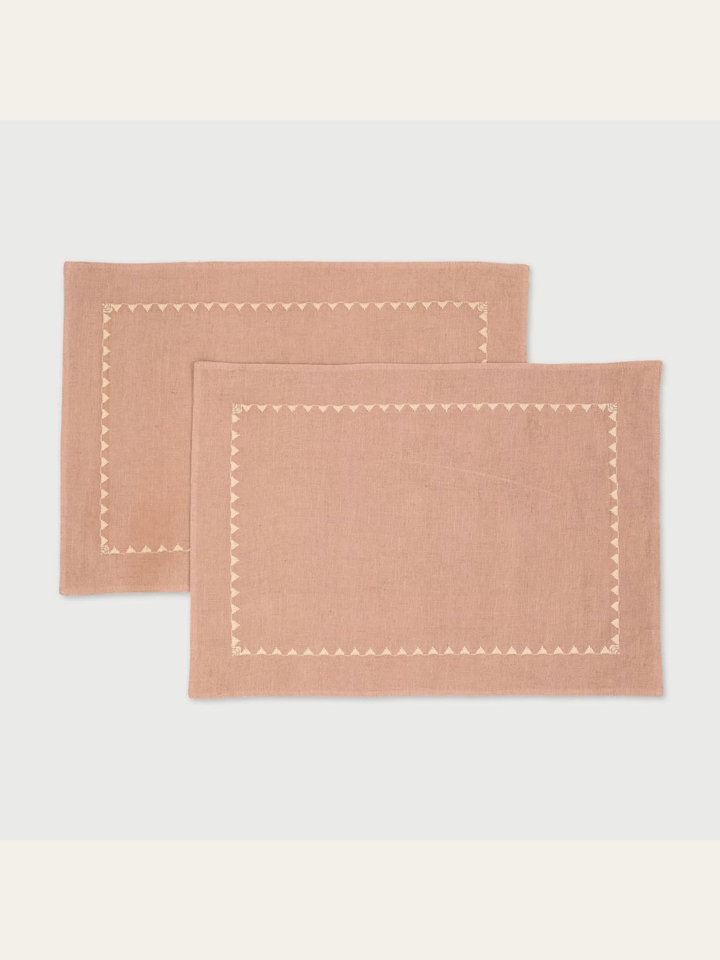 Mirage Rose Linen Table Mats Set of 2