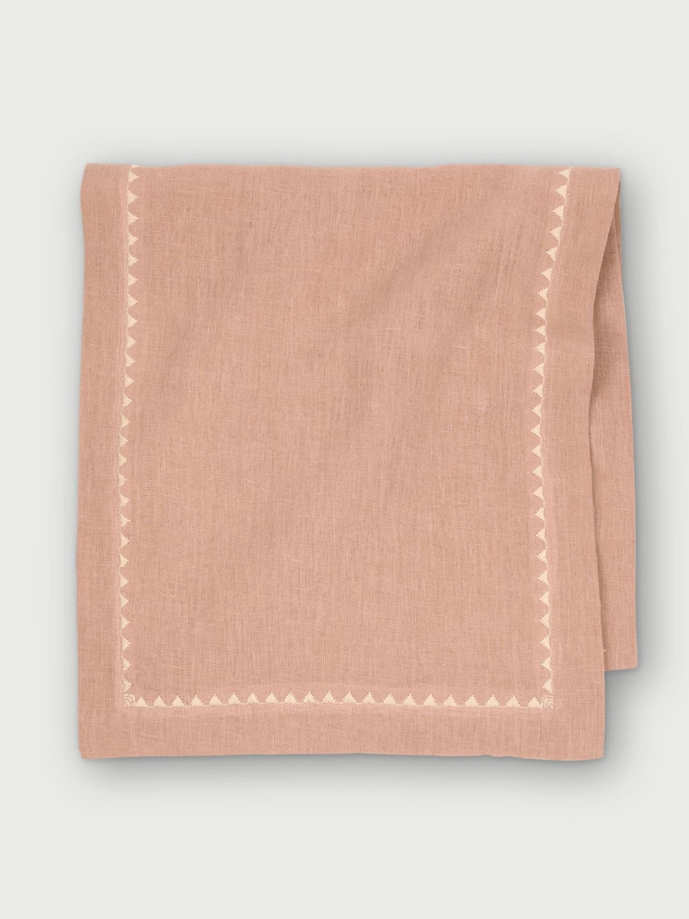 Mirage Rose Linen Table Runner