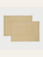 Mirage Sand Linen Table Mats Set of 2
