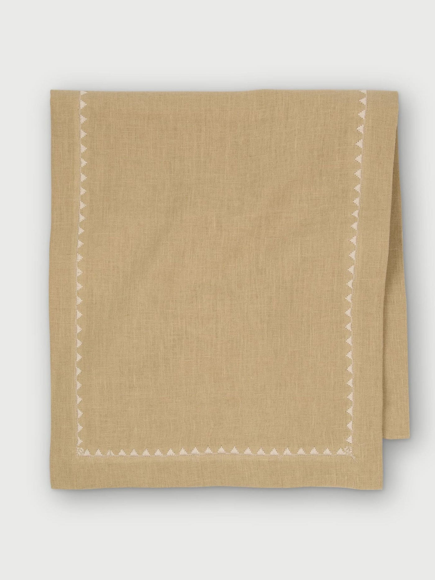 Mirage Sand Linen Table Runner