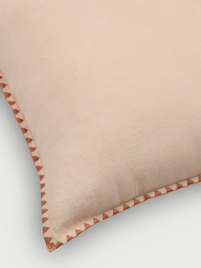 Mirage Soft Pink Linen Cushion Cover