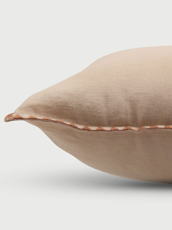 Mirage Soft Pink Linen Cushion Cover