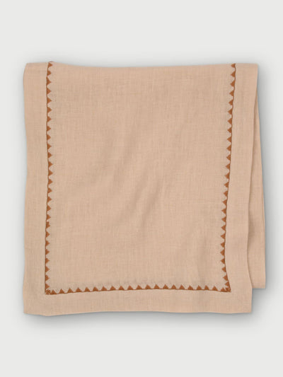 Mirage Soft Pink  Linen Table Runner