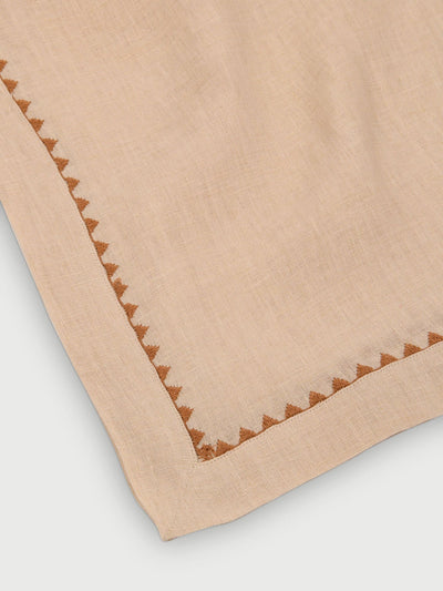 Mirage Soft Pink  Linen Table Runner