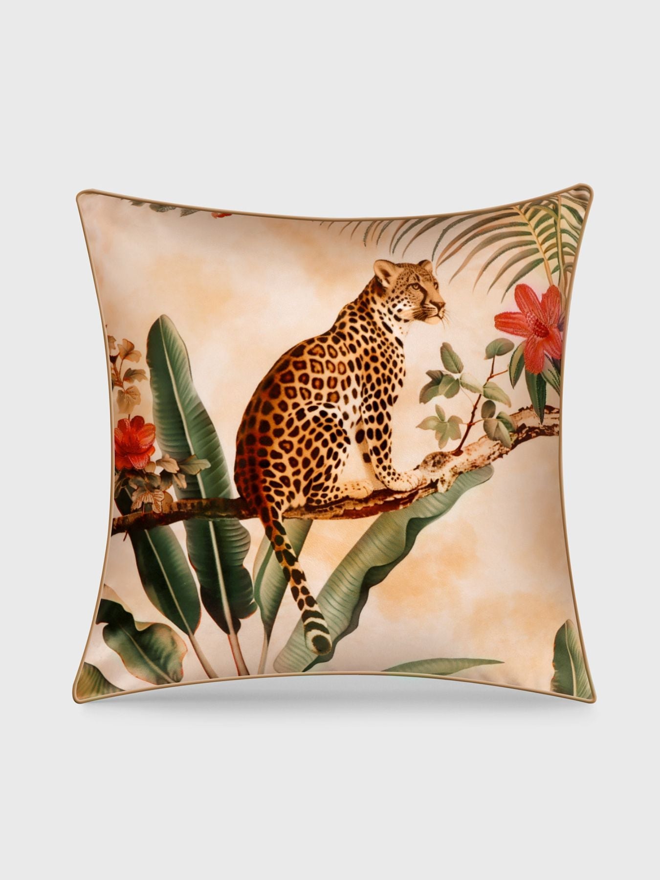 Mirooh Bagheera Multicolor Velvet Cushion