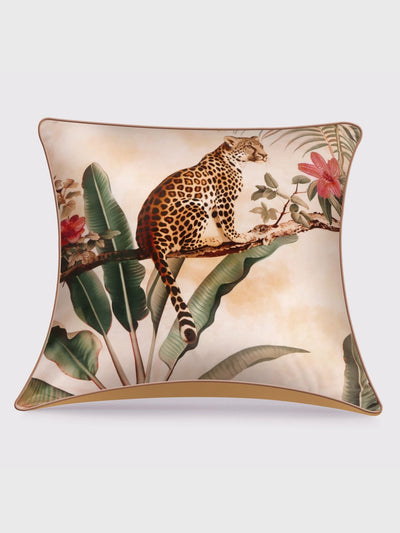 Mirooh Bagheera Multicolor Velvet Cushion