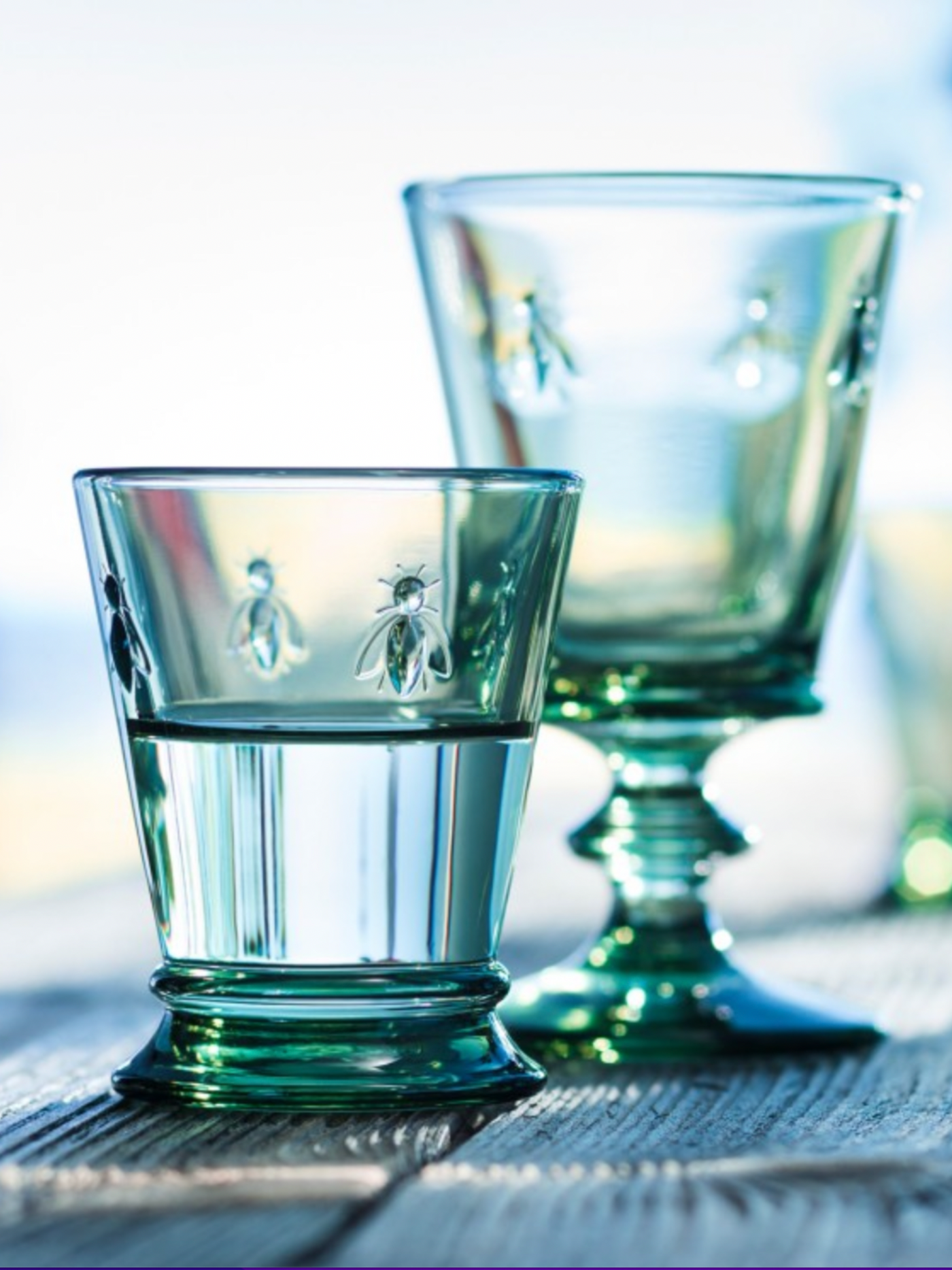 Tumblers Abeille Emeraude (Set of 6)
