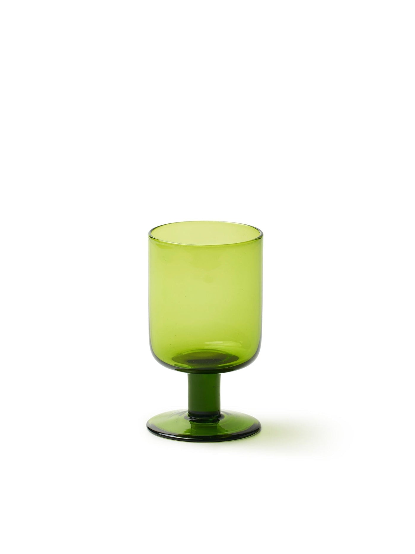 Olive Green Wine goblet (Set of 6)