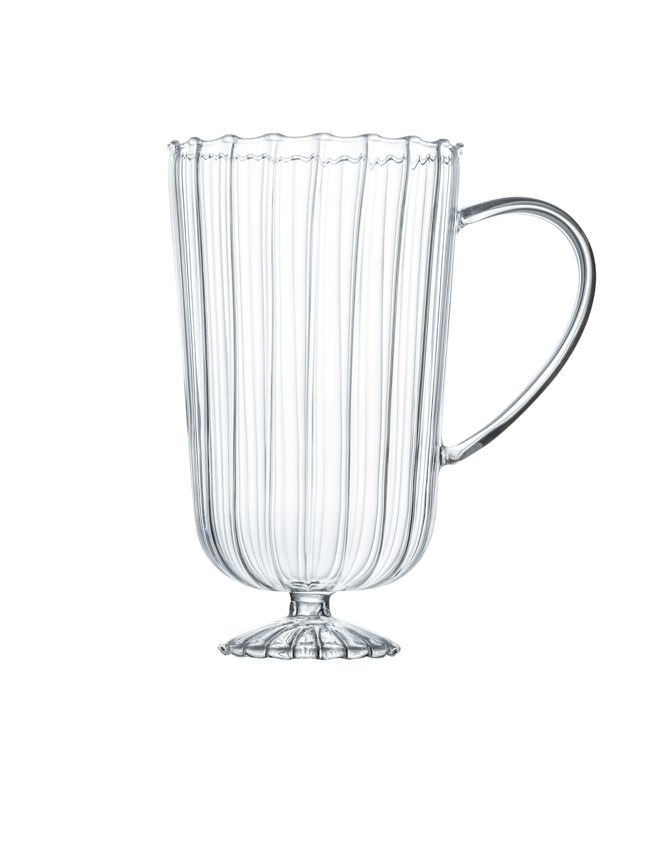 Romantic Glass Pitcher