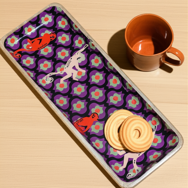 Forest Fig Monkey Platter