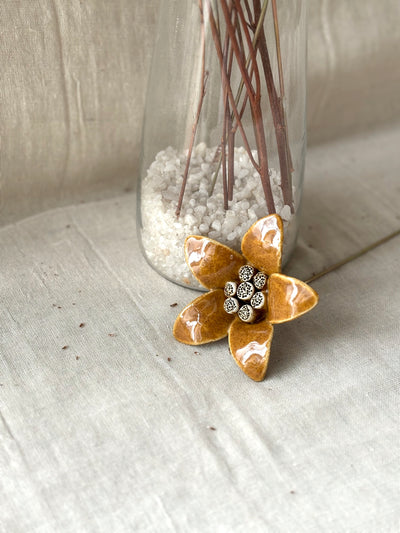 Moon Magnolia Mustard - Single Flower Stem