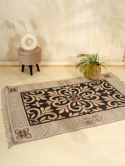 Moroccan Melody Embroidred  Rug