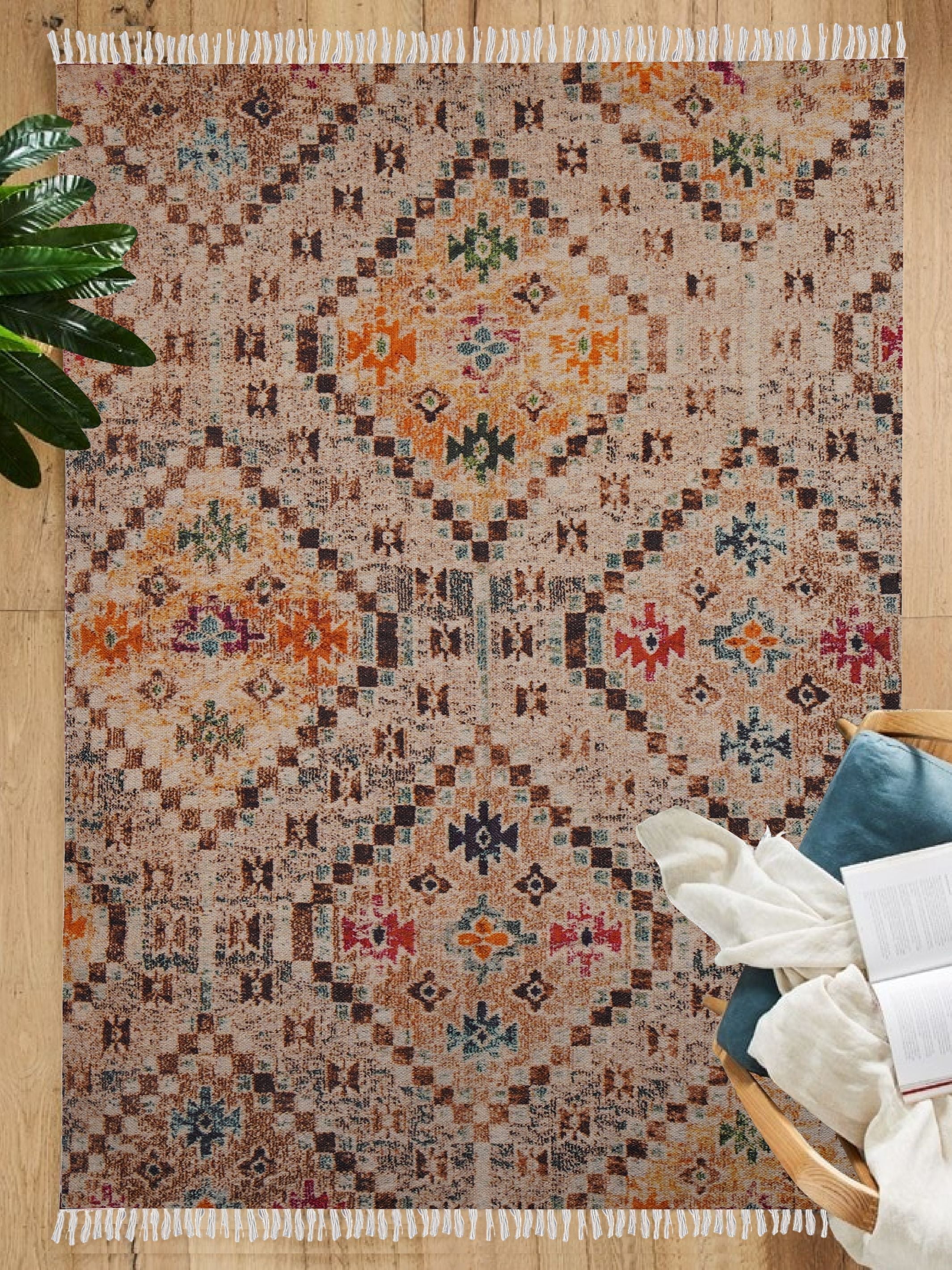Mosaic Printed Rug