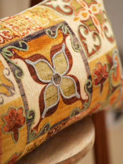 Mosaic Tile Pattern Pillow Cover