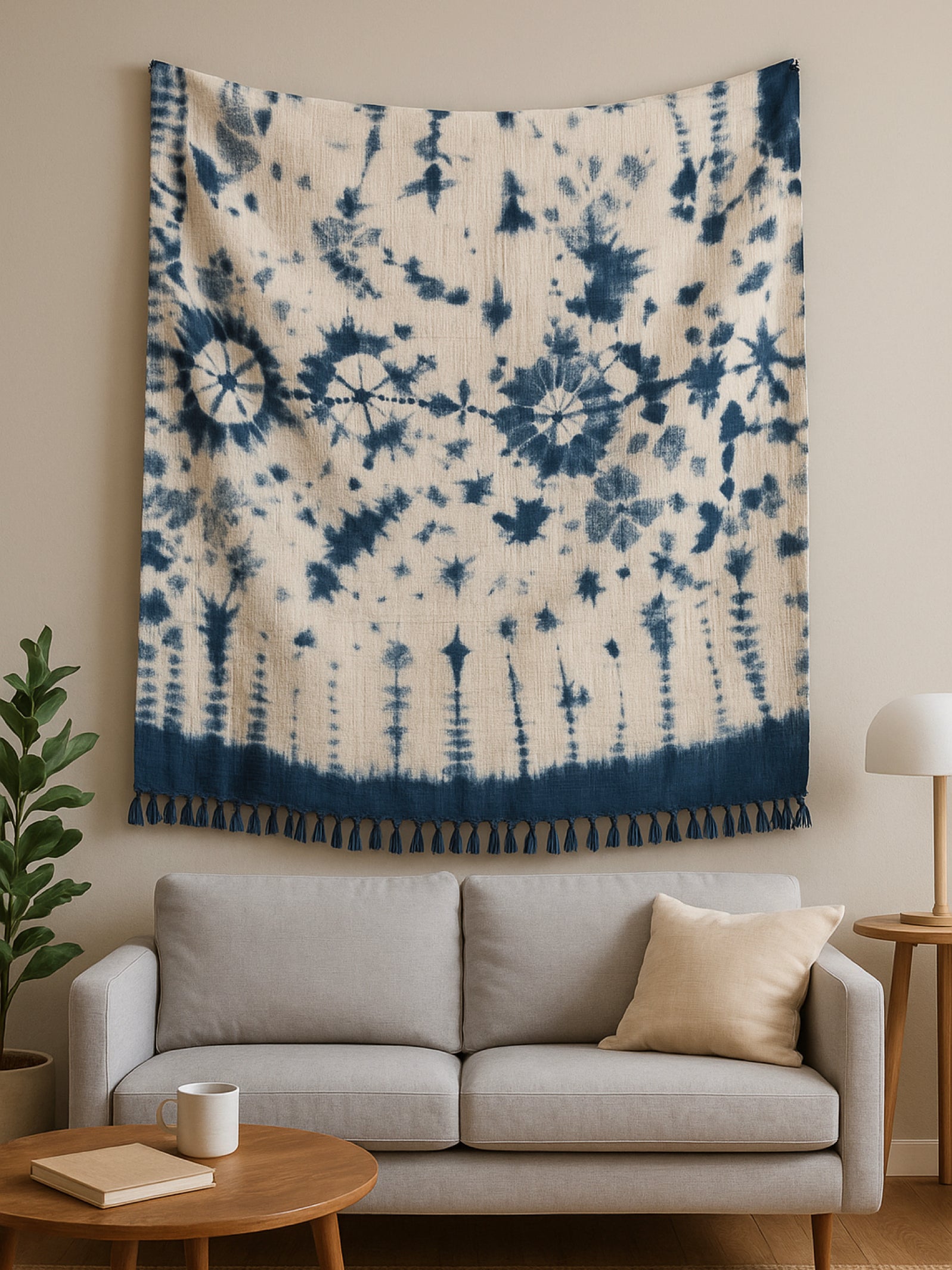 Abstract Tie dye Throw