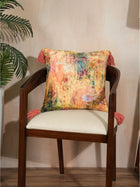 Blossom Whispers Velvet Cushion Cover
