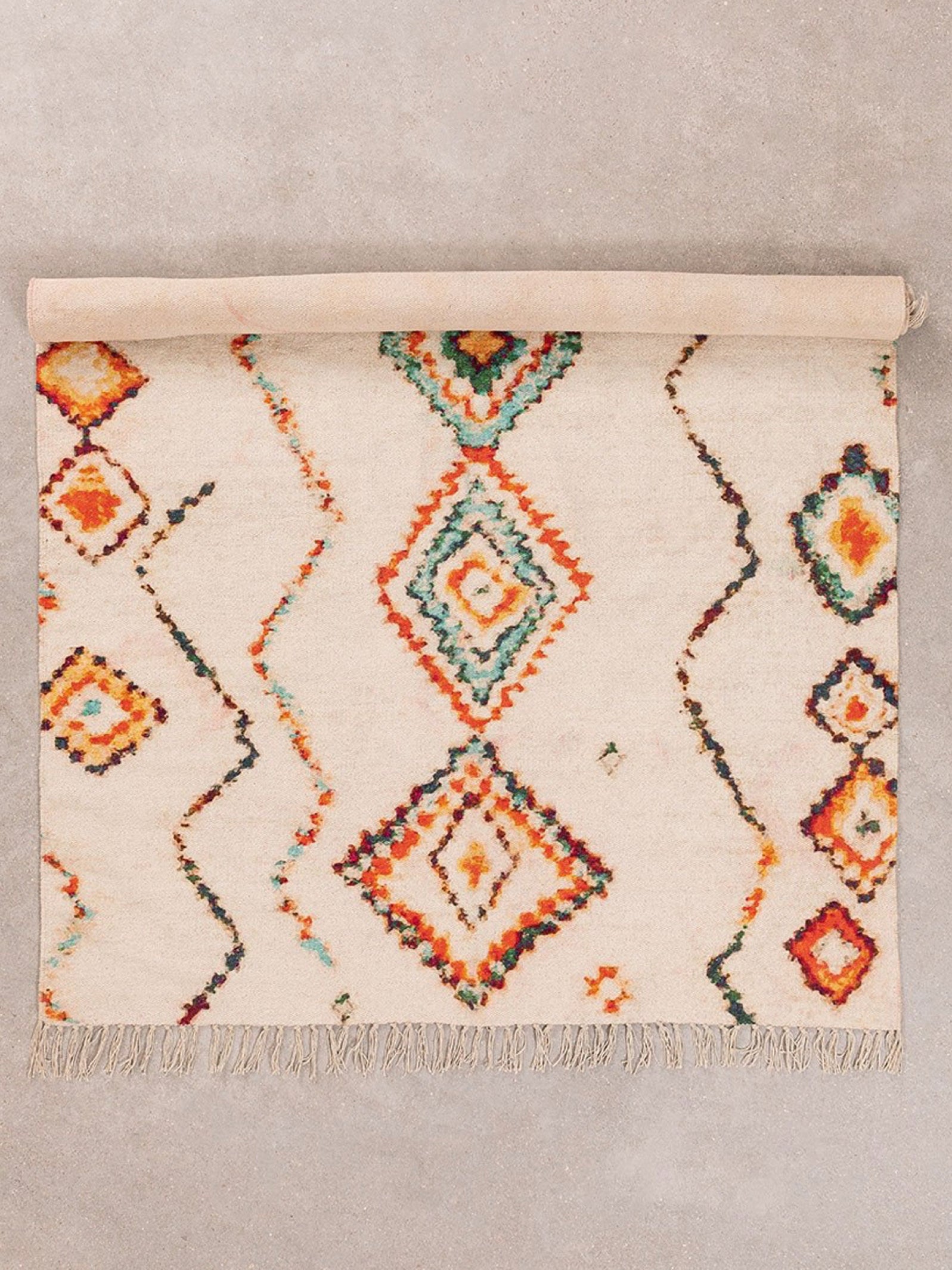 Evy Printed Cotton Rug