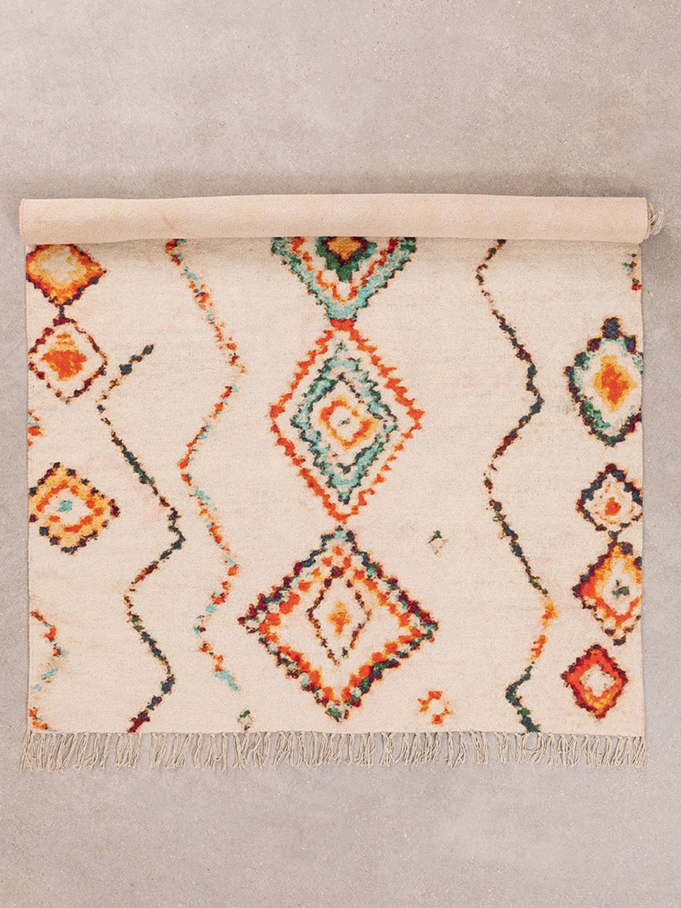 Evy Printed Cotton Rug