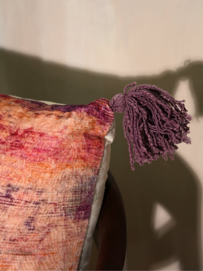 Enchanted Garden Velvet Cushion Cover
