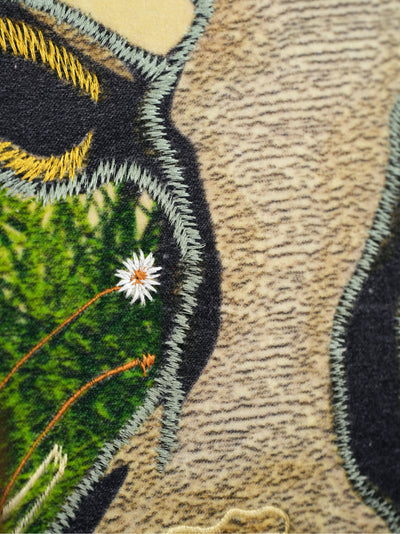 Bohemian Cow Velvet Cushion Cover