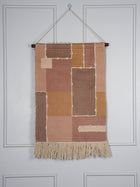 Earthy Grids Wall Hanging