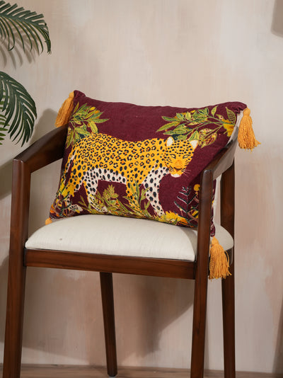 Tiger Velvet Pillow Cover