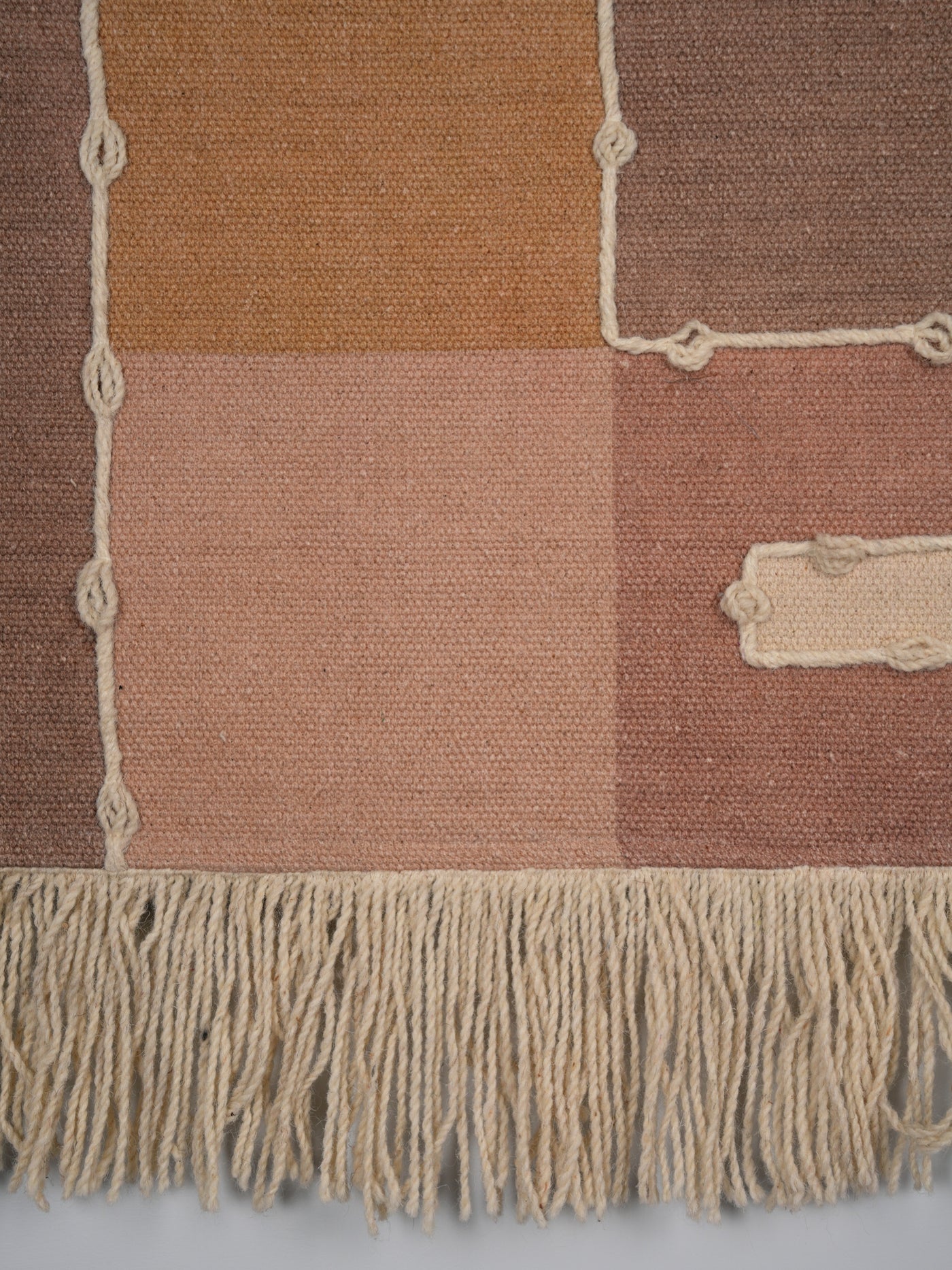 Earthy Grids Wall Hanging"