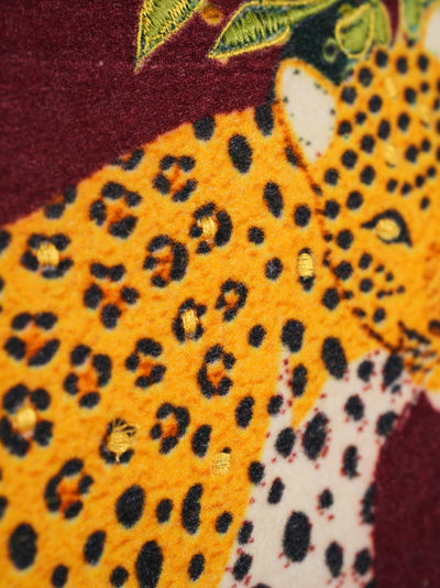 Tiger Velvet Pillow Cover