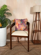 Regal Bloom Velvet Cushion Cover