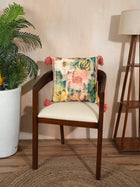 Opulent Flora Velvet Cushion Cover