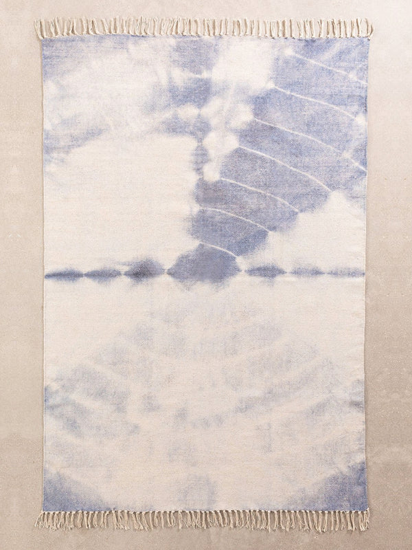 Indigo Breeze Handwoven Rug
