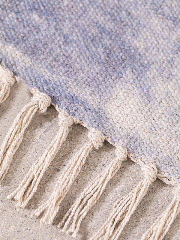 Indigo Breeze Handwoven Rug