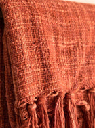 Plain Dyed Throw