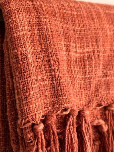 Plain Dyed Throw
