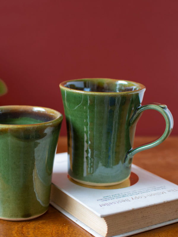 Moss Teacups set of 2