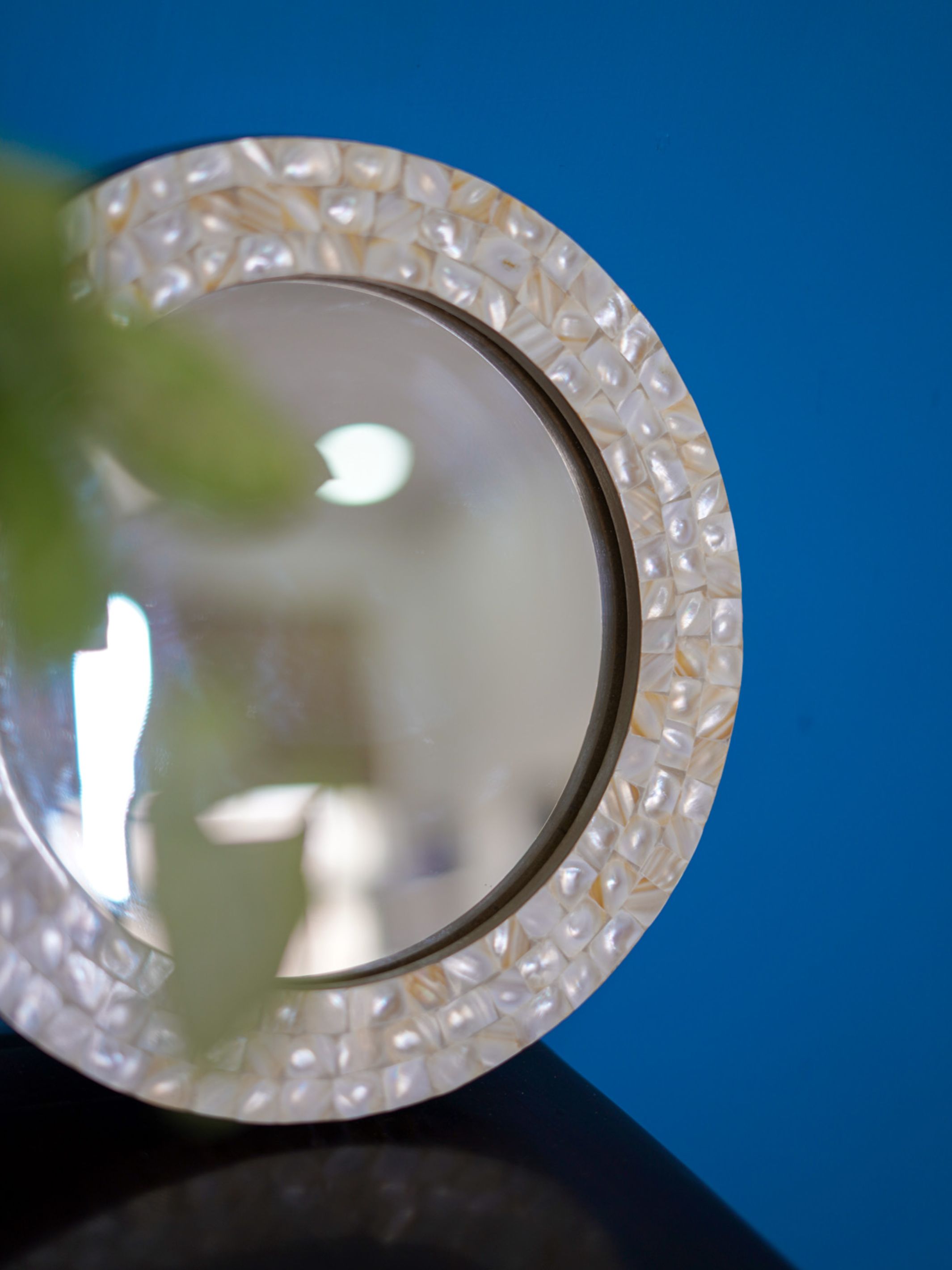Mother of Pearl Mirrors - Set of 2