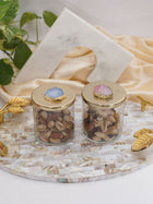 Serving Tray with Handle - Mother of Pearl
