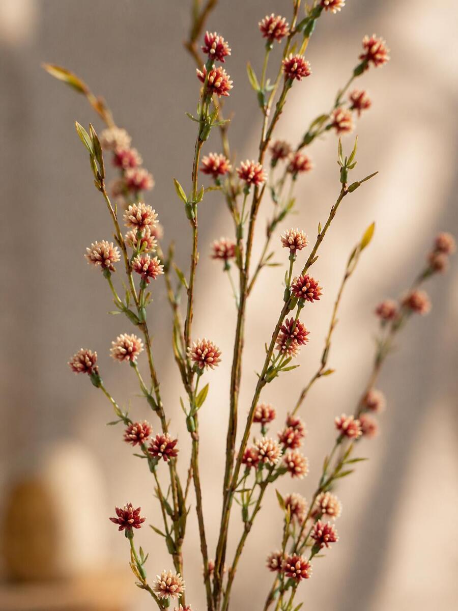 Long Stem Artificial Wildflower Branches For Tall Vases