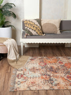 Chenille Printed Rug - Maze