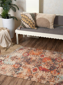 Chenille Printed Rug - Maze
