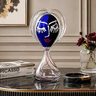 Murano Glass La Donna Blu