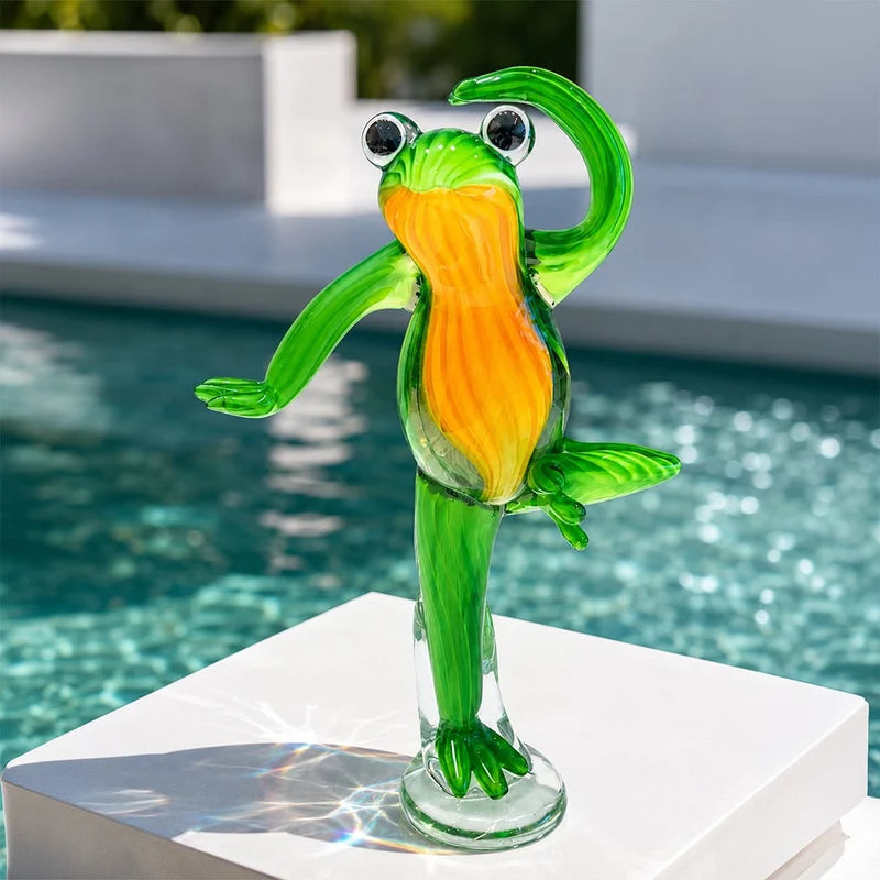 Murano Glass Frog Maestro