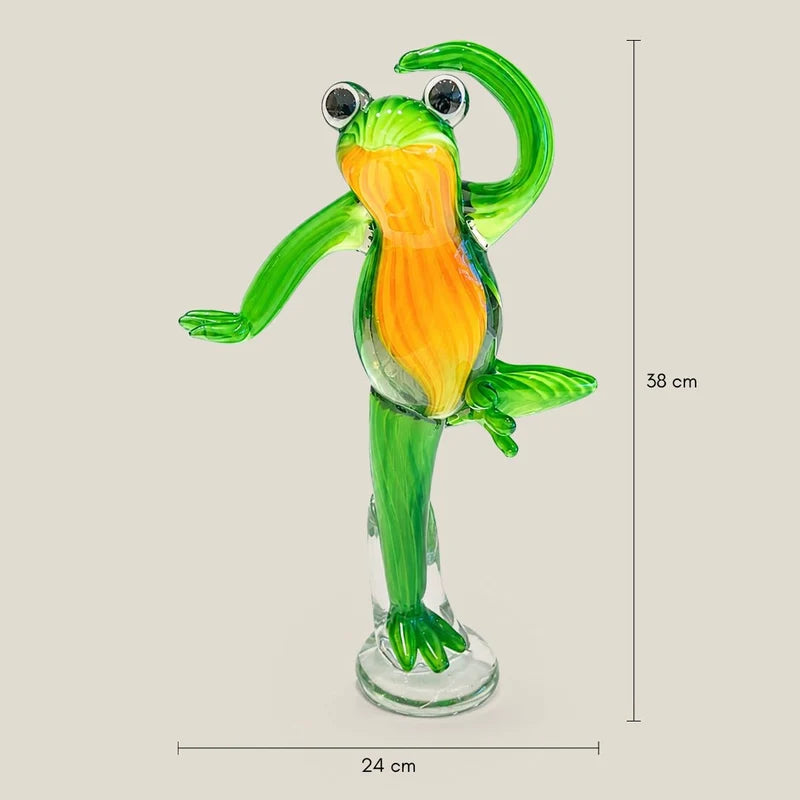 Murano Glass Frog Maestro