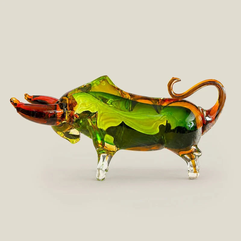 Murano Glass The Prosperity Bull