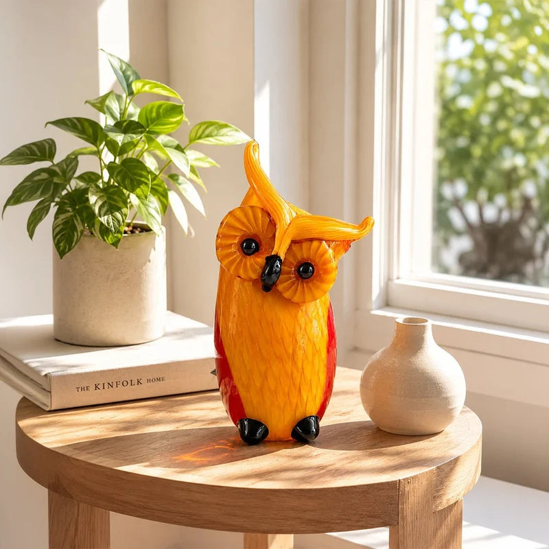 Murano Glass The Oracle Owl