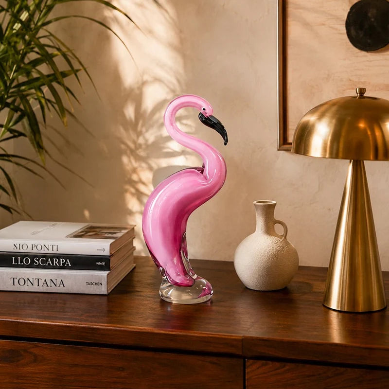 Murano Glass Rose Elegance