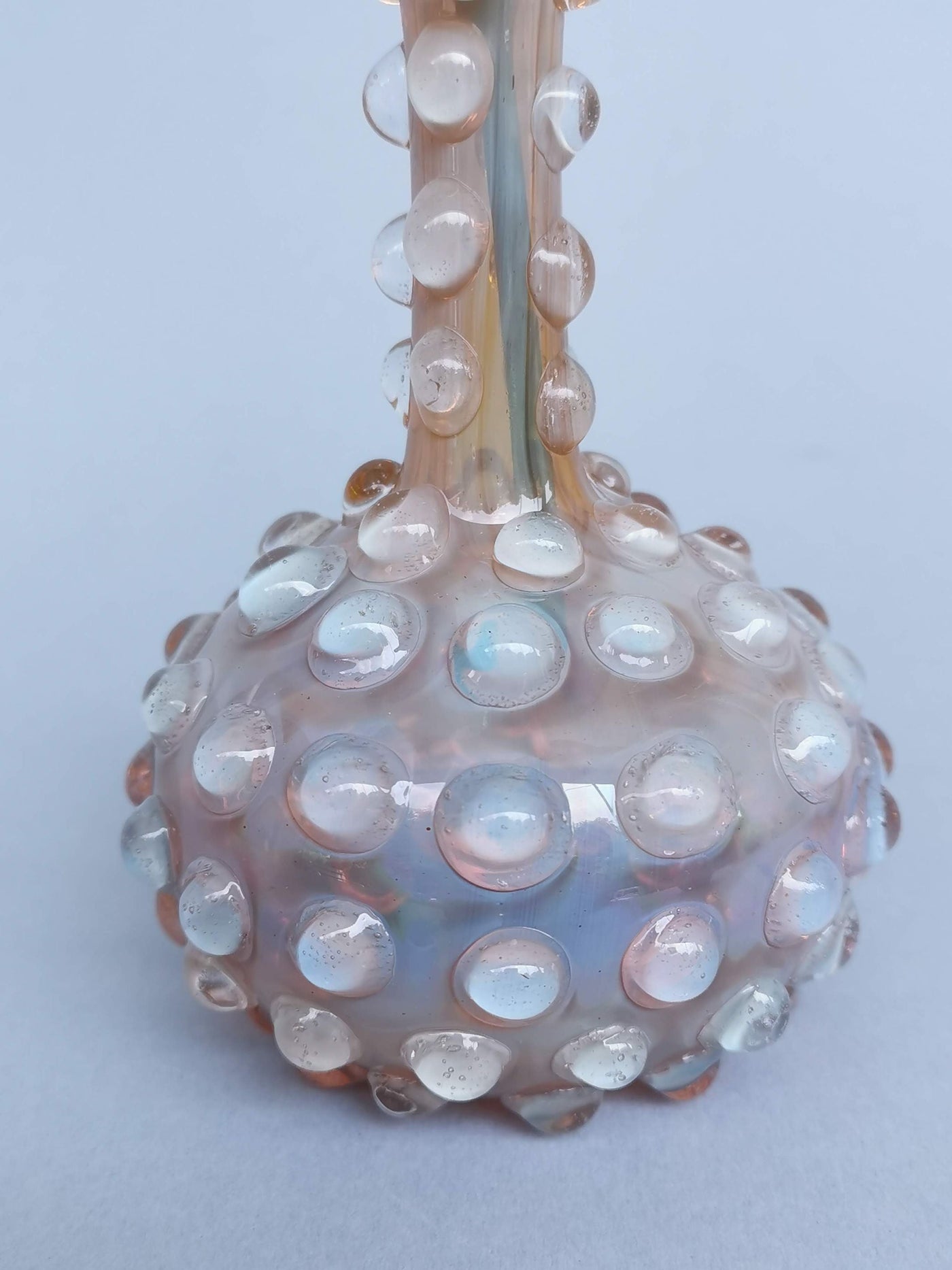 Murano Glass Style Vase- Earthy Bloom