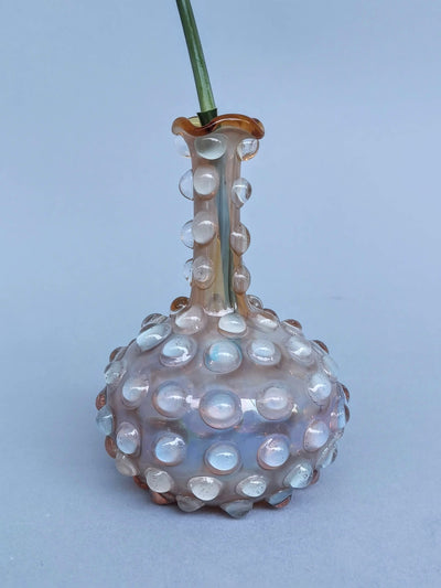 Murano Glass Style Vase- Earthy Bloom