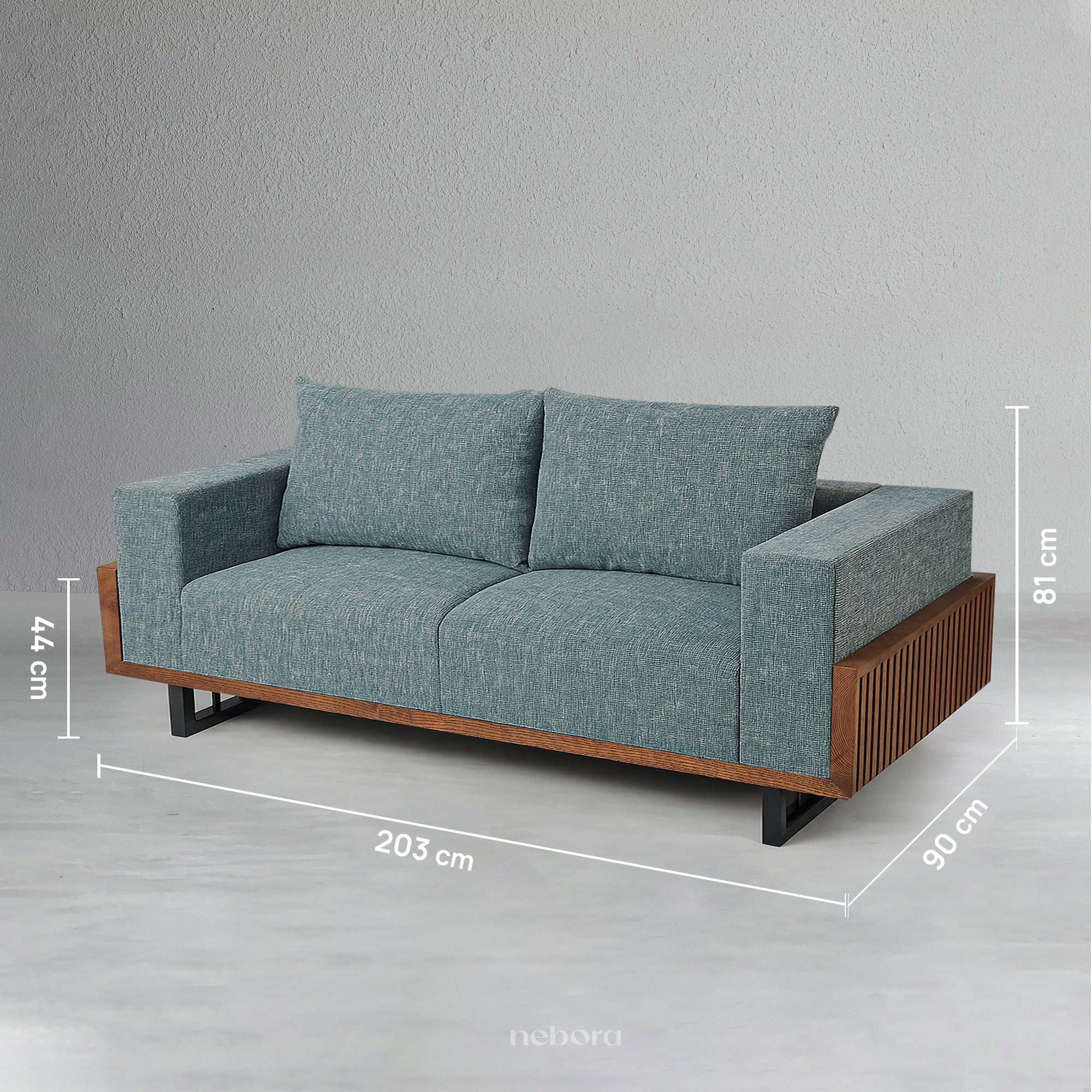 Brooks 3-Seater Sofa