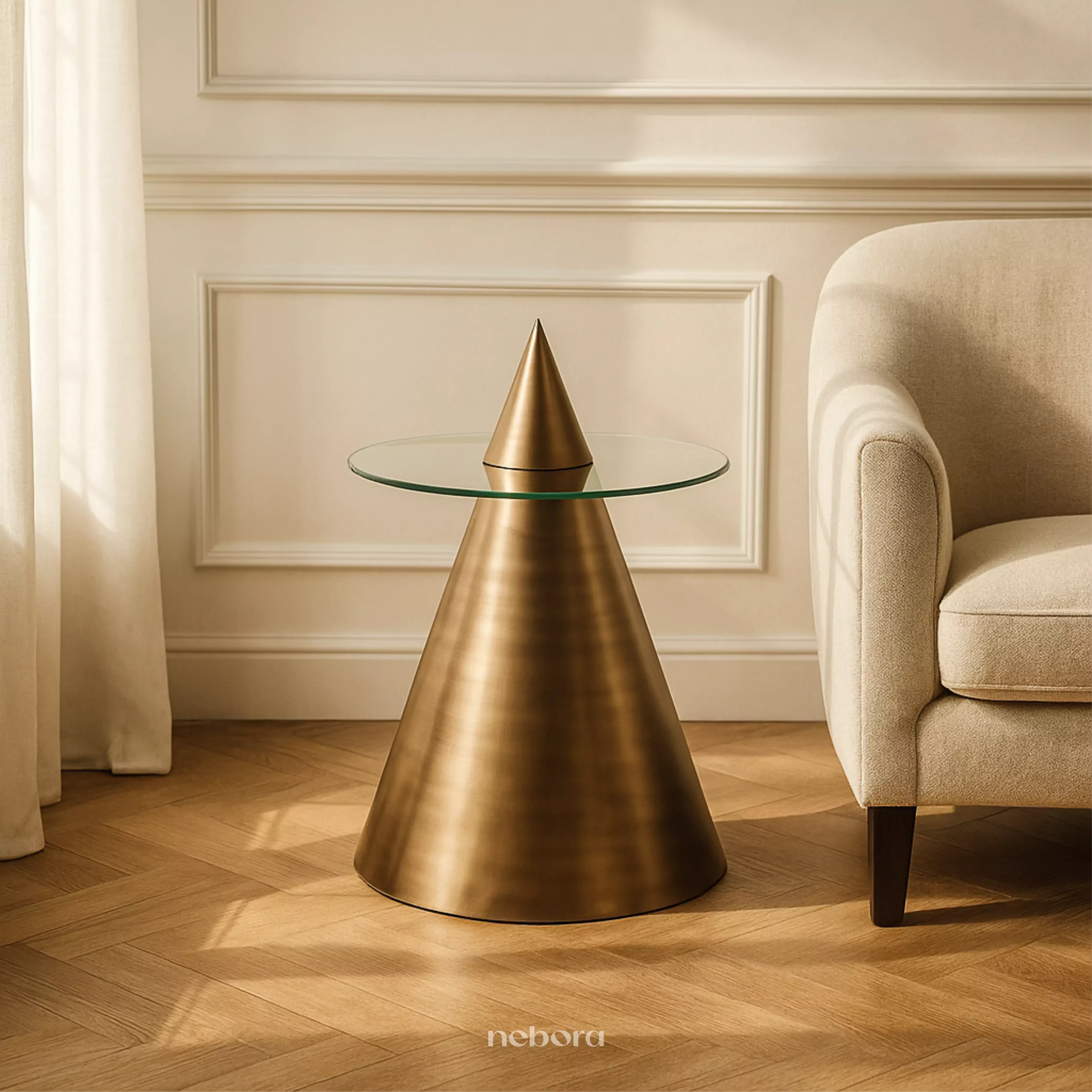 Solis Conical Side Table - Product Image 